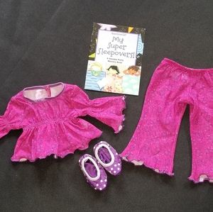 American Girl Doll Paisley PJ set